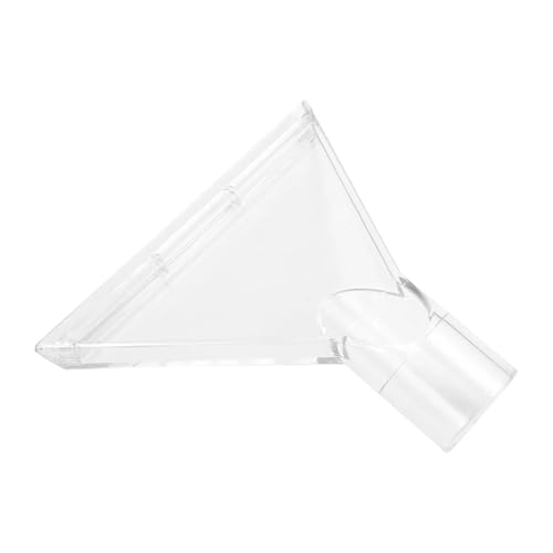 FRJOKPVIM Absaugwerkzeug, Großer, Durchsichtiger Kopf for Die Polster- Und Teppichreinigung, Auto-Detailing-Staubsaugerstab for Tragbare Absauggeräte(White 19cm) von FRJOKPVIM