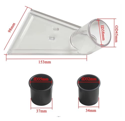 FRJOKPVIM Universal Teppich Sitz Waschen Gerät Bürste for Universal 35 38 32 Mm Nass Trocken Staubsauger Wasser Extraktion Düse Sofa(ID 32MM) von FRJOKPVIM