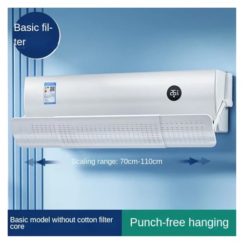 Kalter Wind-Leitblech-Auslass-Conditioner-Schild Reinigungs-Deflektor-Luft Weht Anti-Direkt-Einziehbar(Basic) von FRJOKPVIM