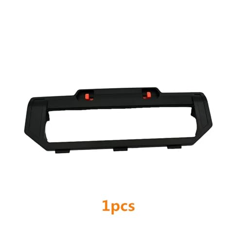 Kehrroboter Hauptbürstenabdeckung Schwarz Weiß Zubehör Staubsauger, Kompatibel for Xiaomi, Kompatibel for Mijia, STYJ02YM MVVC01 JG(Black) von FRJOKPVIM
