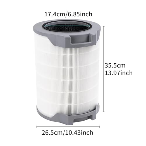 LVH134RF 3-lagige Ersatz-HEPA-Filter, Kompatibel Mit Levoit, Luftreiniger von FRJOKPVIM