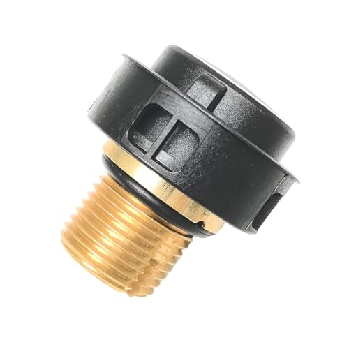 Messing-Sicherheitsventil Mit Schwarzem O-Ring, Kompatibel Mit Kärcher, SC4 SC5 Staubsauger Und Dampfreiniger, Haushaltsgeräte-Teil(1pcs) von FRJOKPVIM