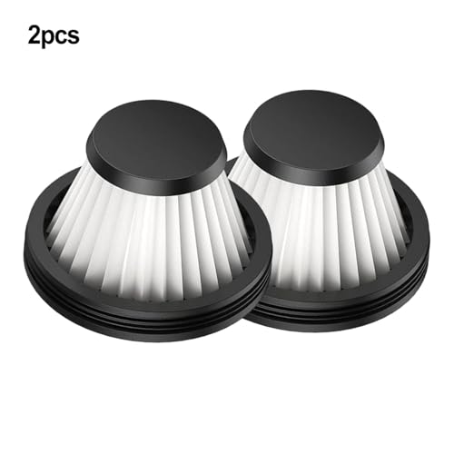 Patronenfilter Schwarz Weiß, Kompatibel For Baseus, Filter For A2 Pro Handstaubsauger(2pcs) von FRJOKPVIM