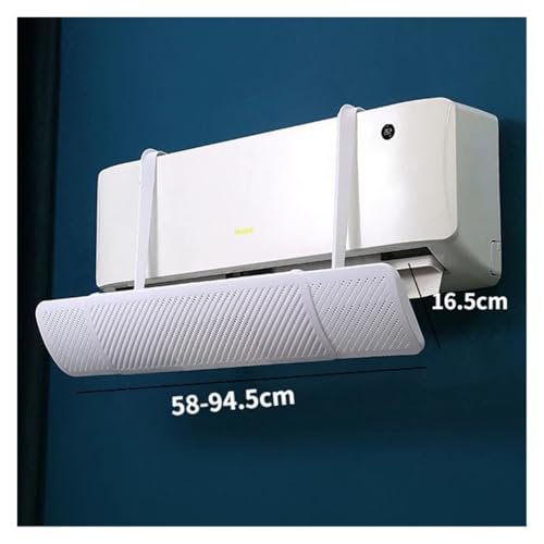 Vermeiden Sie Punch-Windabweiser, Gerader Ausblasauslass, Windschutz, An Der Wand Montierter Windabweiser For Klimaanlagen, Skalierbar, Universell(B-hard Board) von FRJOKPVIM