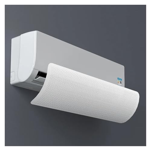 Windabweiser For Klimaanlagen, Verstellbare Windschutzscheibenabdeckung, Wandmontierte Klimaanlage, Luftleitblech For Zuhause Und Büro, Weiß von FRJOKPVIM