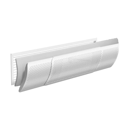 Zentrale Klimaanlage Windschutzscheibe Anti-Direkt Blasen Luftabweiser Einstellen Klimaanlage Wind Platte Universal(Cotton filter L) von FRJOKPVIM