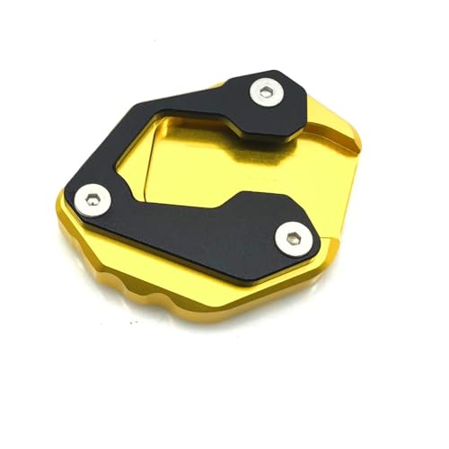 CNC-Motorrad-Ständerpads, Dicke Aluminium-Grundplatte, Rutschfest Für Y&AMA&HA MT09/TRACER900(Gold) von FRKXQVPZL