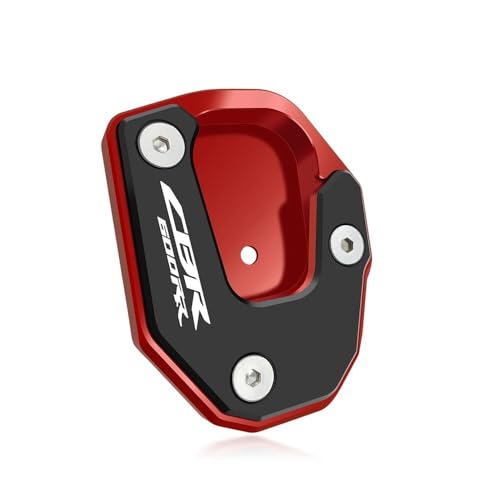 CNC-Motorrad-Ständerpolster, Fußpolster, Motorrad-Ständerpolster, Dicke Grundplatte Für H&ON&DA CBR600RR 2007–2022(Red) von FRKXQVPZL