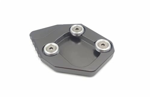 CNC-Motorradständer, Motorradpolster, Kickstand-Fußpolster, Seitenständer, Aluminium, Rutschfest, Für H&on&da CBR600RR 07-16(Black) von FRKXQVPZL