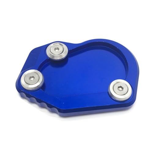 CNC-Motorradständerpolster, Dicke Aluminium-Grundplatte, Rutschfestes Motorradpolster, Kickstand-Fußpolster Für R1200 R NINE T Latte 14-16(Blue) von FRKXQVPZL