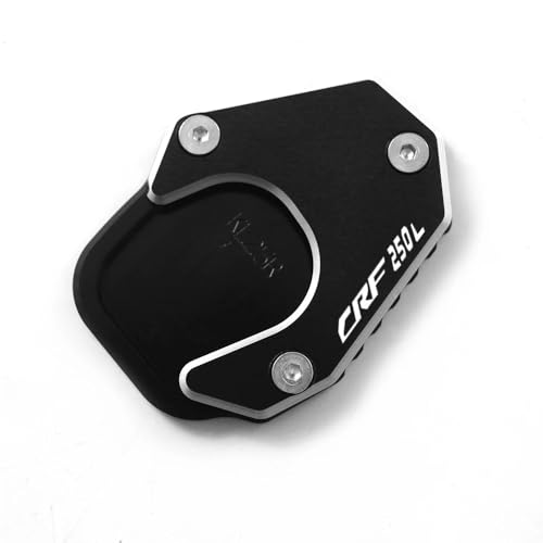 FRKXQVPZL Für HO&N&DA CRF250L CRF 250 Rally CRF250 2017-2021 Motorrad CNC Kickstand Extension Pad Fuß Seitenständer Verlängerungsplatte(9) von FRKXQVPZL