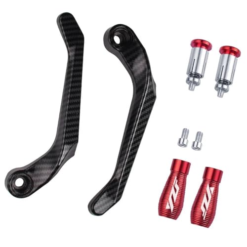 FRKXQVPZL Für Y&amah&a YZF R1 R3 R6 R25 R125 R1s YZFR1 YZFR3 YZFR6 Motorradbremskupplungshebelschutz Fallschutz Handschutz(Red-4) von FRKXQVPZL