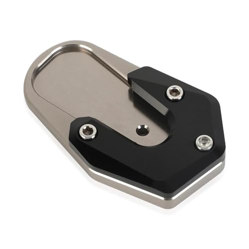 FRKXQVPZL Motorrad Seitenstützfuß Für B&M&W R1250RS R 1250 R1250 RS RT 1250RS 1250RT R1250RT 2019-2023 Motorradfuß-Seitenständer-Vergrößerungsplattenpolster(Gray) von FRKXQVPZL