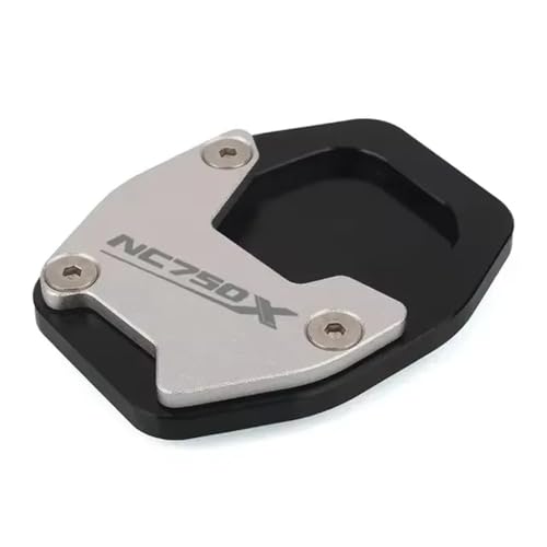 FRKXQVPZL Motorrad Seitenstützfuß Für HO&N&DA XADV-750 XADV 750 NC750X NC 750X 2021-2023 Motorrad CNC Seitenständer Pad Platte Kickstand Enlarger Support Extension(6) von FRKXQVPZL