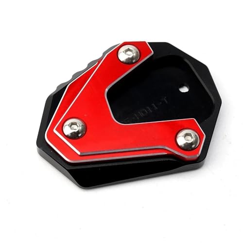 FRKXQVPZL Motorrad Seitenstützfuß Für HO&ND&A TRANSALP XL600V XL650 XLV 600 650 700 Motorradzubehör CNC-Ständerfuß Seitenständer-Verlängerungspolster-Stützplatte(1) von FRKXQVPZL
