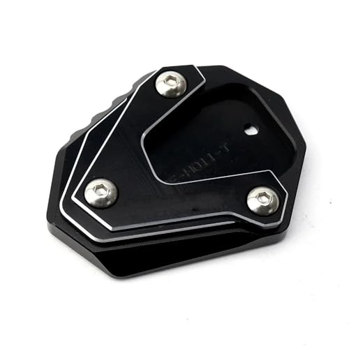 FRKXQVPZL Motorrad Seitenstützfuß Für HO&ND&A TRANSALP XL600V XL650 XLV 600 650 700 Motorradzubehör CNC-Ständerfuß Seitenständer-Verlängerungspolster-Stützplatte(TV5) von FRKXQVPZL