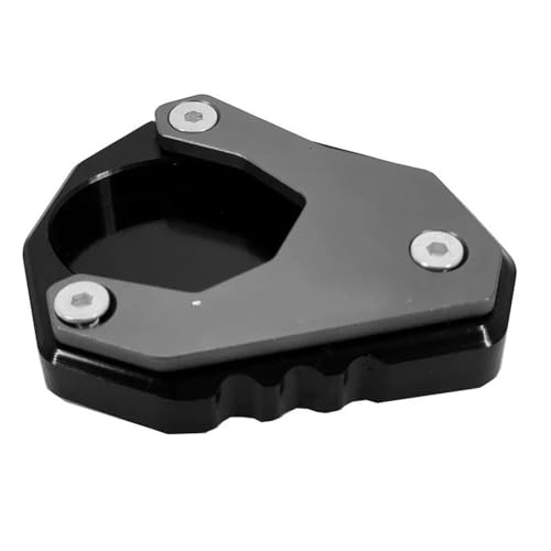 FRKXQVPZL Motorrad Seitenstützfuß Für KA&was&AKI V&ERS&YS 650 ABS 2010-2023 2019 2015 Motorrad CNC Kickstand Fuß Seitenständer Verlängerungspolster Stützplatte(42) von FRKXQVPZL