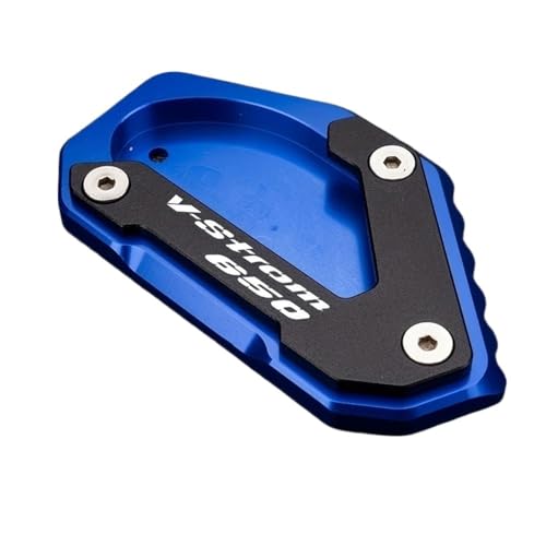 FRKXQVPZL Motorrad Seitenstützfuß Für SU&ZU&KI 650 DL650 650 XT 2004–2022 SV650 SV 650X 2003–07 Motorrad Seitenständer Ständerverlängerung Vergrößerung(1) von FRKXQVPZL