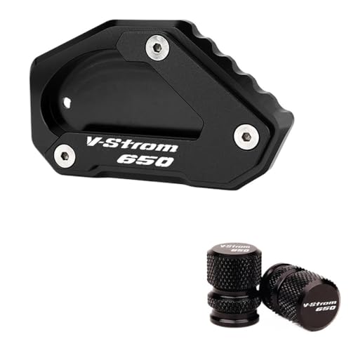 FRKXQVPZL Motorrad Seitenstützfuß Für SU&ZU&KI 650 DL650 650 XT 2004–2022 SV650 SV 650X 2003–07 Motorrad Seitenständer Ständerverlängerung Vergrößerung(10) von FRKXQVPZL