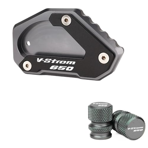 FRKXQVPZL Motorrad Seitenstützfuß Für SU&ZU&KI 650 DL650 650 XT 2004–2022 SV650 SV 650X 2003–07 Motorrad Seitenständer Ständerverlängerung Vergrößerung(11) von FRKXQVPZL