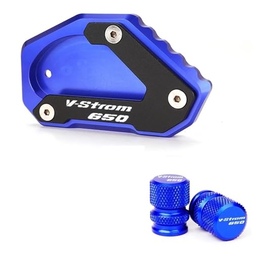FRKXQVPZL Motorrad Seitenstützfuß Für SU&ZU&KI 650 DL650 650 XT 2004–2022 SV650 SV 650X 2003–07 Motorrad Seitenständer Ständerverlängerung Vergrößerung(12) von FRKXQVPZL