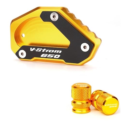 FRKXQVPZL Motorrad Seitenstützfuß Für SU&ZU&KI 650 DL650 650 XT 2004–2022 SV650 SV 650X 2003–07 Motorrad Seitenständer Ständerverlängerung Vergrößerung(13) von FRKXQVPZL