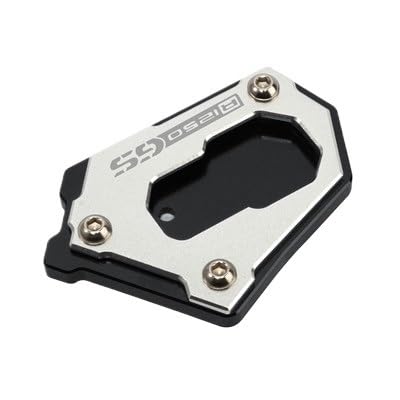 FRKXQVPZL Motorrad Seitenstützfuß Motorradständer Für B&M&W R 1200 GS LC R1200GS ADV R1250GS 2013-2022 Motorrad CNC Seitenständer Vergrößern Verlängerung(2) von FRKXQVPZL
