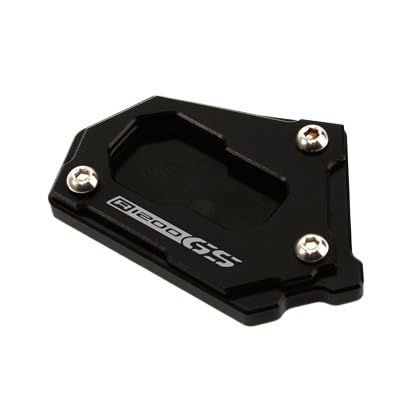 FRKXQVPZL Motorrad Seitenstützfuß Motorradständer Für B&M&W R 1200 GS LC R1200GS ADV R1250GS 2013-2022 Motorrad CNC Seitenständer Vergrößern Verlängerung(4) von FRKXQVPZL