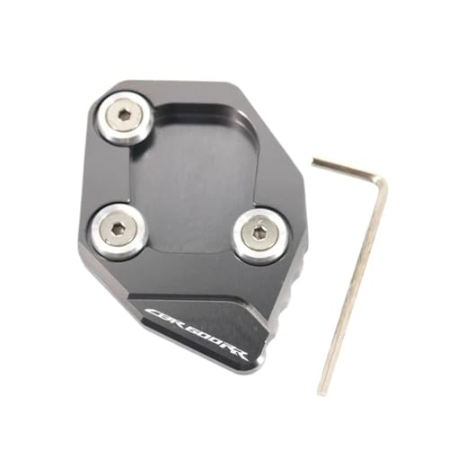 Für H&ON&DA CBR600RR CBR 600 RR CBR 600RR CBR600 RR 2013-2017 Motorrad CNC Kickstand Fuß Seitenständer Verlängerungspolster Stützplatte(38) von FRKXQVPZL