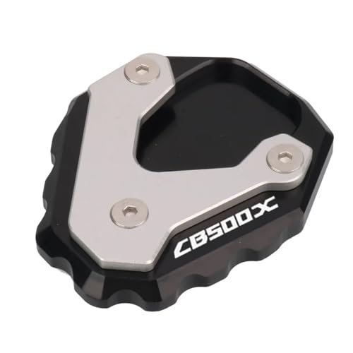 Für HO&N&DA CB500X CB 500X 2019-2023 Motorrad Kickstand Fuß Seitenständer Verlängerungspolster Stützplatte(1) von FRKXQVPZL