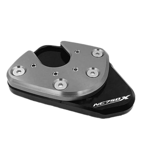 Für HO&N&DA NC750X NC 750X NC750 X 2014-2021 Motorrad CNC Fuß Seitenständer Pad Platte Kickstand Vergrößerer Unterstützung Erweiterung(42) von FRKXQVPZL