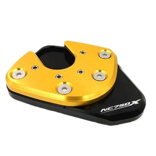 Für HO&N&DA NC750X NC 750X NC750 X 2014-2021 Motorrad CNC Fuß Seitenständer Pad Platte Kickstand Vergrößerer Unterstützung Erweiterung(9) von FRKXQVPZL