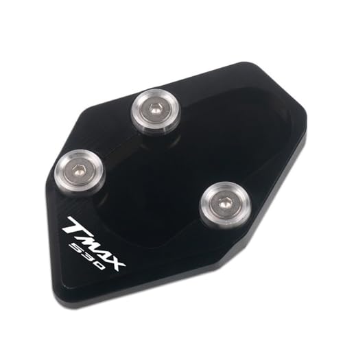 Für YA&MA&HA TMAX530 T-MAX530 TMAX 530 T-MAX 2015 2016 Motorrad Kickstand Fuß Seitenständer Verlängerungspolster Stützplatte Vergrößern(Black-1) von FRKXQVPZL
