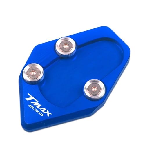 Für YA&MA&HA TMAX530 T-MAX530 TMAX 530 T-MAX 2015 2016 Motorrad Kickstand Fuß Seitenständer Verlängerungspolster Stützplatte Vergrößern(Blue-2) von FRKXQVPZL