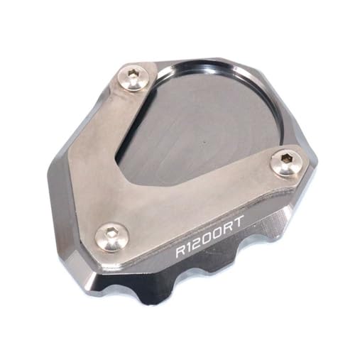 Motorrad CNC Kickstand Fuß Seitenständer Verlängerungspolster Stützplatte Vergrößern Ständer Für B&M&W R1200RT R1200 RT R 1200RT 2004-2013(42) von FRKXQVPZL