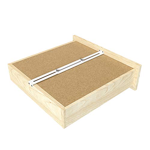 FRMSAET Schubladen Reparatur Kit - verwendet, um zu verstärken und reparieren Holz/MDF/Spanboard Schubladen Schrank Verstärkung. (2 Packung) von FRMSAET