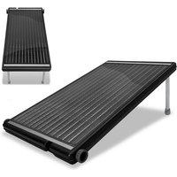 Poolheizung Solar 111x66cm Solarkollektor Pool Solarheizung Sonnenkollektor Anschluss ø 50 mm Gerade Panel Solaranlage Komplettset für Warmwasser von FROADP