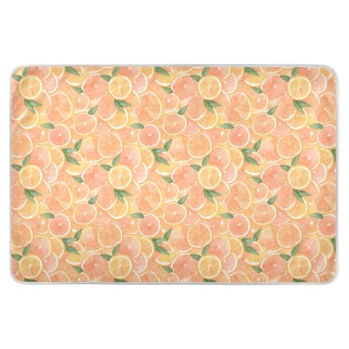 Art Grapefruit Extra große wiederverwendbare Töpfchentrainings-Urinierunterlage, wasserabweisend, Kinderbett-Matratze, maschinenwaschbar, Reisematratze für Kinder, Bettnässen, 132,1 x 86,4 cm (L x B) von FRODOTGV