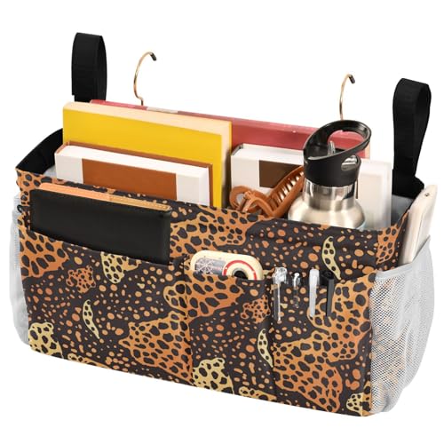 FRODOTGV Abstrakte Leoparden-Gepardenhaut-Formen, Nachttisch-Aufbewahrung mit Taschen, Aufbewahrungstaschen, Tasche für Schlafzimmer, Dachboden, Zelt, Vorhang, Etagenbett-Regal-Zubehör FRODOTGV Abstrakte Leoparden-Gepardenhaut-Formen, Nachttisch-Aufbewahrung mit Taschen, Aufbewahrungstaschen, Tasche für Schlafzimmer, Dachboden, Zelt, Vorhang, Etagenbett-Regal-Zubehör von FRODOTGV