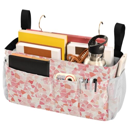 FRODOTGV Nachttisch-Aufbewahrungstasche mit Taschen, zum Aufhängen, Organizer für Schlafzimmer, Dachboden, Zelt, Vorhang, Etagenbett, Regal, Zubehör, Rot FRODOTGV Nachttisch-Aufbewahrungstasche mit Taschen, zum Aufhängen, Organizer für Schlafzimmer, Dachboden, Zelt, Vorhang, Etagenbett, Regal, Zubehör, Rot von FRODOTGV