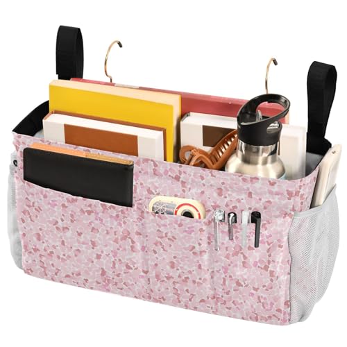 FRODOTGV Nachttisch-Caddy zum Aufhängen, mit großen Taschen und Flaschenhalter für Schlafzimmer, Dachboden, Zelt, Vorhang, Etagenbett-Regal, Zubehör FRODOTGV Nachttisch-Caddy zum Aufhängen, mit großen Taschen und Flaschenhalter für Schlafzimmer, Dachboden, Zelt, Vorhang, Etagenbett-Regal, Zubehör von FRODOTGV