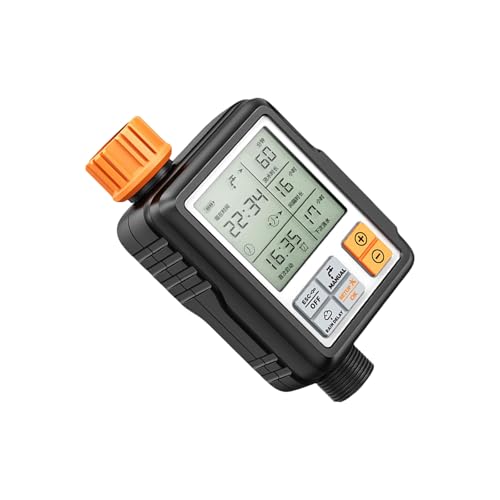 FROMCEO Programmierbarer Hausgarten Wasser Timer Einstellbarer Zyklus 15 Tage Intervall Regensensoren Batteriebedienete Bewässerungsgeräte Batterieantrieb Anbieter Anlage Timer von FROMCEO