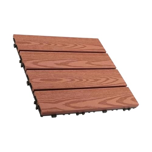 Hartholz, vernetzt, Terrassen, Deck, Fliesen, Verbundwerkstoff, Bodenbelag, Modular, Gartenboden von FROMCEO