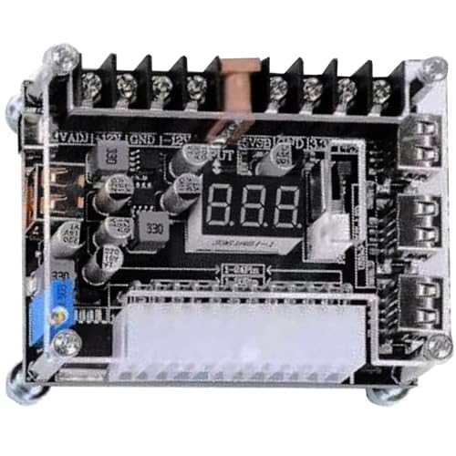 Upgrades Netzteil-Adapterplatine, allgemeine Stromversorgungsmodulplatine für 20-poligen und 24-poligen Anschluss für mehr Komfort von FROMCEO