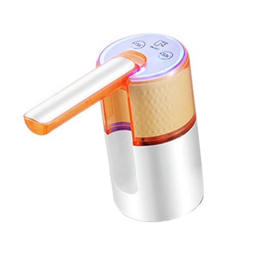 Wasserspender Elektrische Flaschenpumpen Faltbare USB-Aufladung mit 1200mAh Akku für Zuhause Wasserversorgungssysteme Tragbarer USB-Spender von FROMCEO