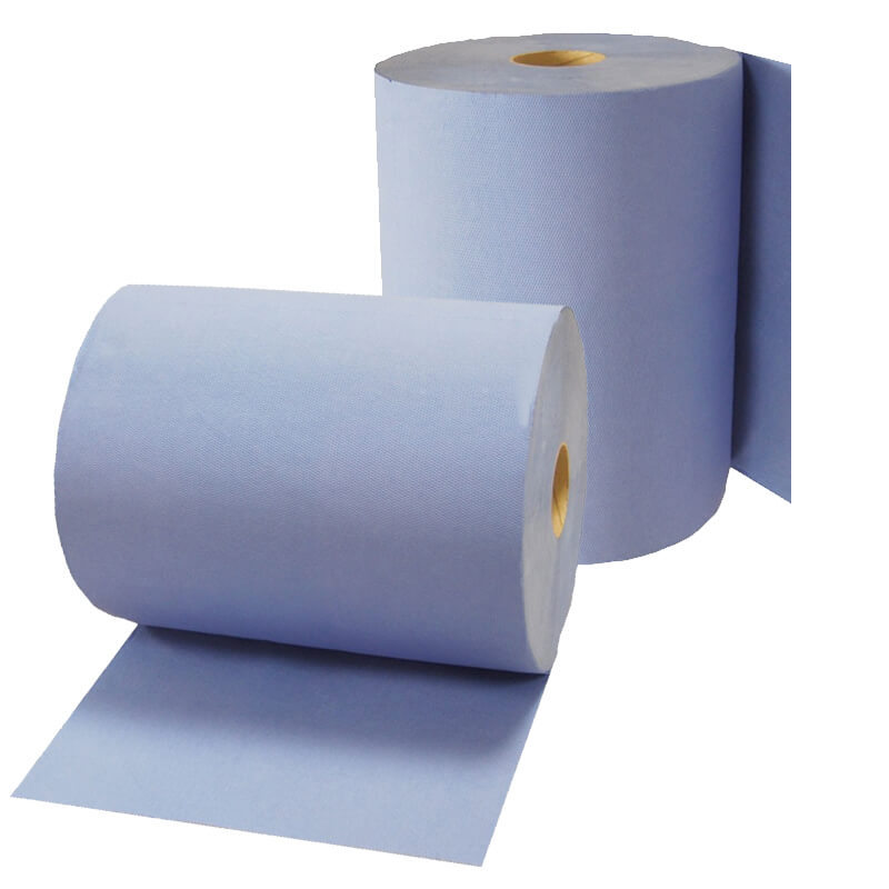 FRONTTOOL Putzrolle Papierrolle Putztuch Putzpapier Komfort 3lagig 2x500 Blatt von FRONTTOOL