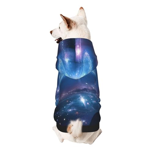 Froon Space Planets Haustierbekleidung – Kapuzen-Sweatshirt für kleine Haustiere, bezaubernde und warme Haustierkleidung, für Ihr Haustier von FROON