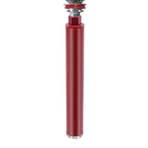 Kernbohrkrone | M22 Diamantbohrkrone | Hochwertige | Robuster & Kompakt | Nassbohrkrone | Bohrtiefe 410mm | Trockenbohrkrone für Beton, Ziegel, Asphalt, Stein (63mm) von FROPIJ