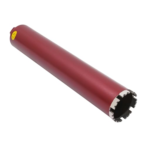 Kernbohrkrone | M22 Diamantbohrkrone | Hochwertige | Robuster & Kompakt | Nassbohrkrone | Bohrtiefe 410mm | Trockenbohrkrone für Beton, Ziegel, Asphalt, Stein (76mm) von FROPIJ
