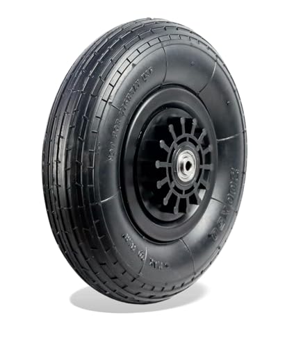 Luftrad Ersatzrad für FROSAL Bollerwagen faltbar Leo Loki Luftreifen Lufträder Rad Reifen passend für Fuxtec Kesser etc. von Frosal